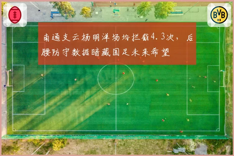 南通支云杨明洋场均拦截4.3次，后腰防守数据暗藏国足未来希望
